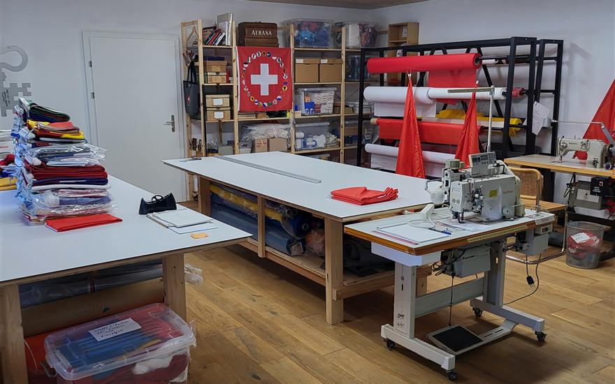 Our sewing atelier in Neudorf