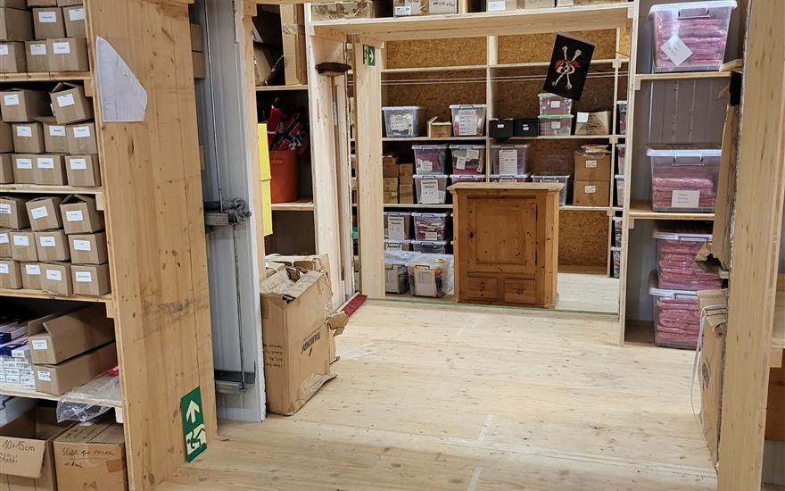 Our flag warehouse in Neudorf