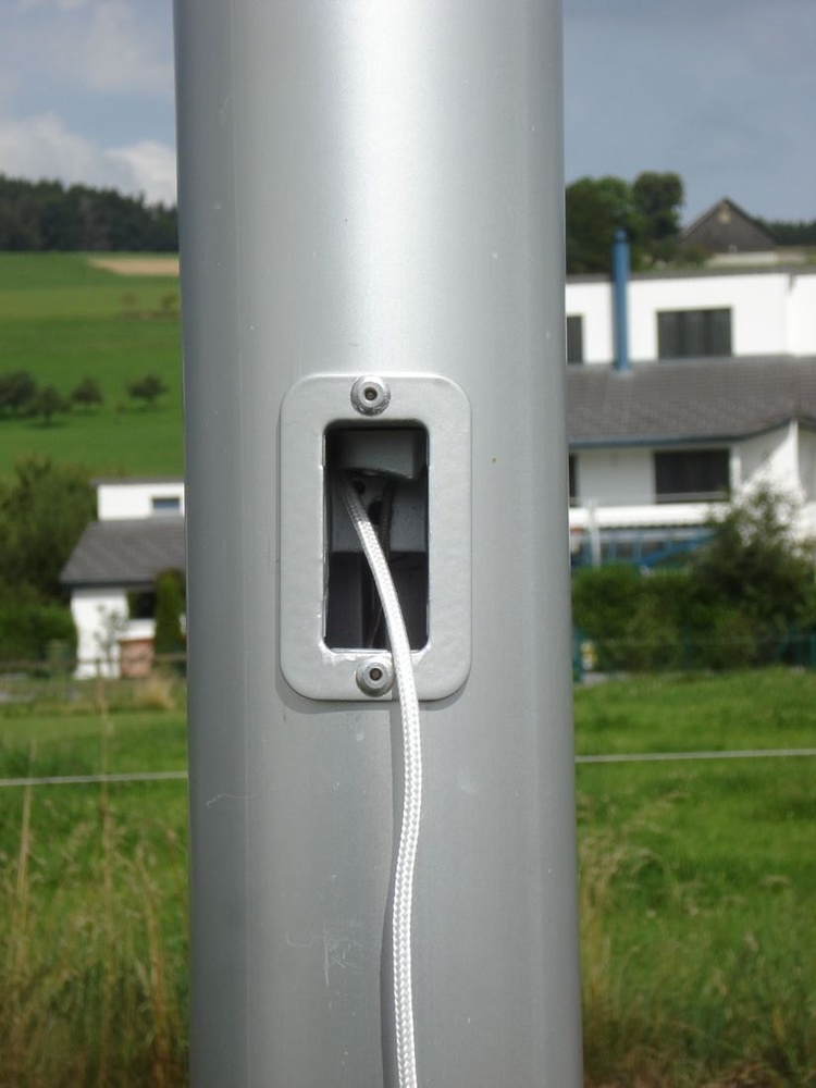 Versenktes Aluminium-Mastschloss mit Zugseil
