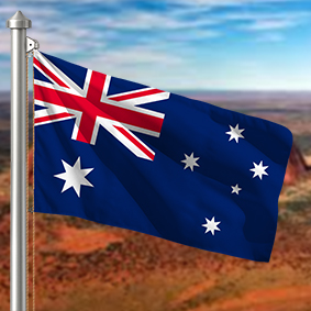 Hoist flag