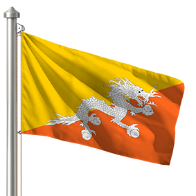 Hoist flag