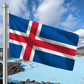 Hoist flag