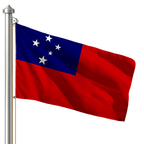 Hoist flag