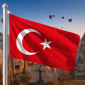 Hoist flag