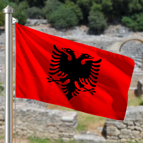Hoist flag