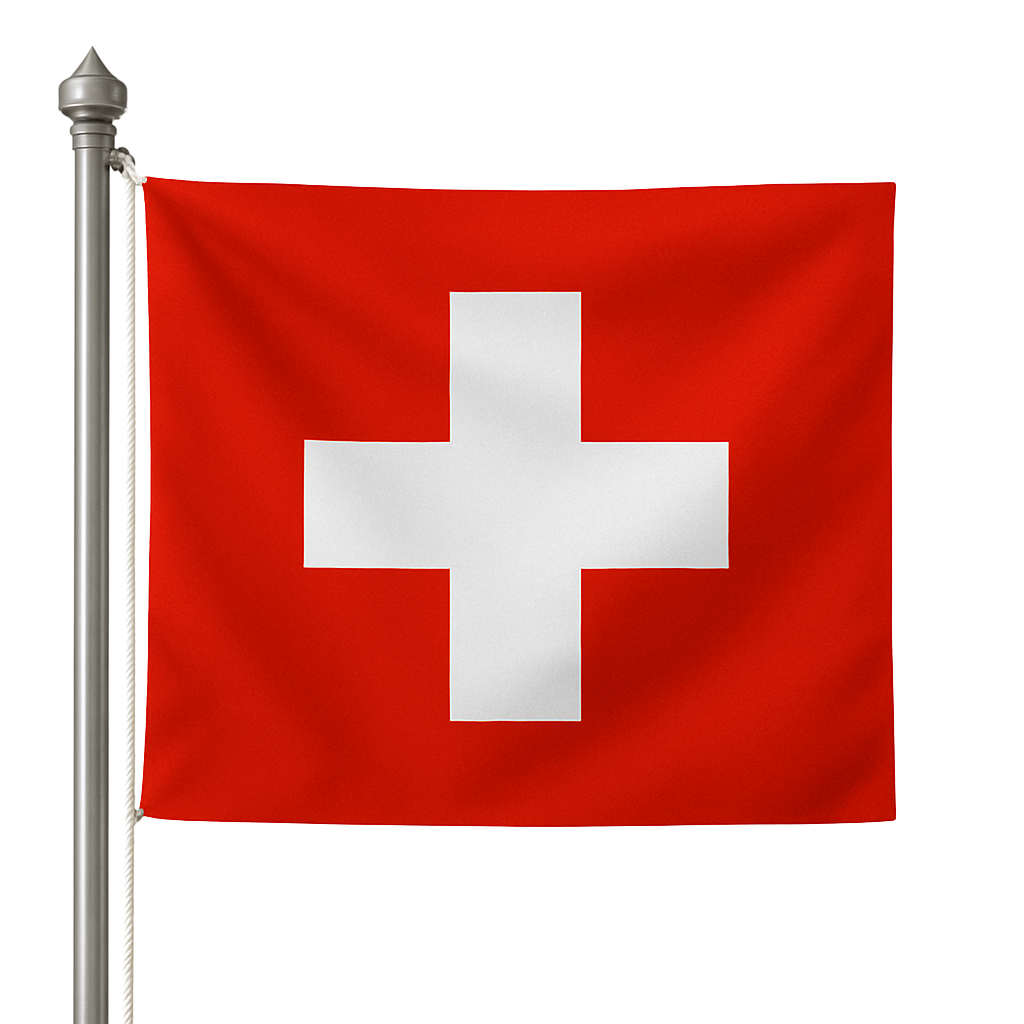 Drapeau hissé
