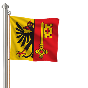 Drapeau hissé