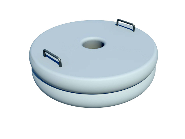 Zoccolo in cemento doppio 74 kg