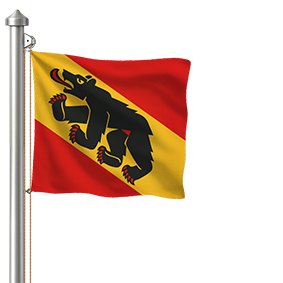 Drapeau hissé