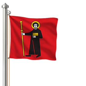 Drapeau hissé