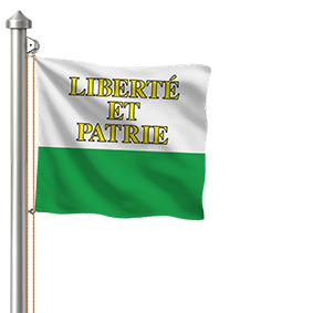 Drapeau hissé