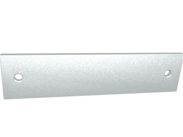 Backing plate for railing mount, 3 flagstaffs