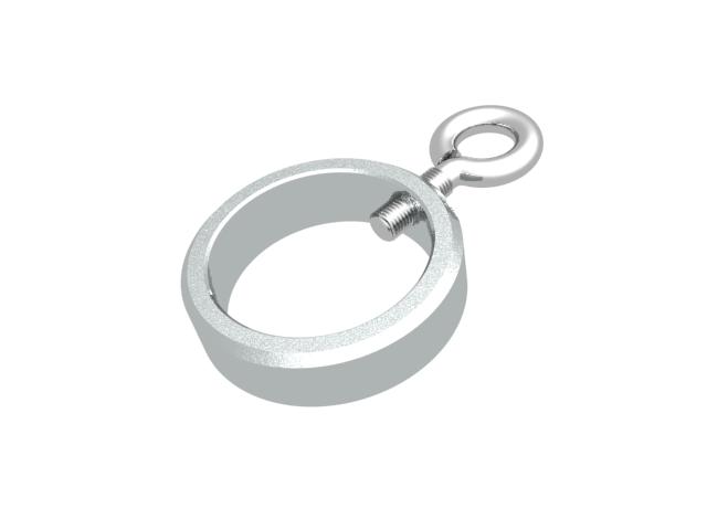 Sliding ring aluminium Ø 35 mm