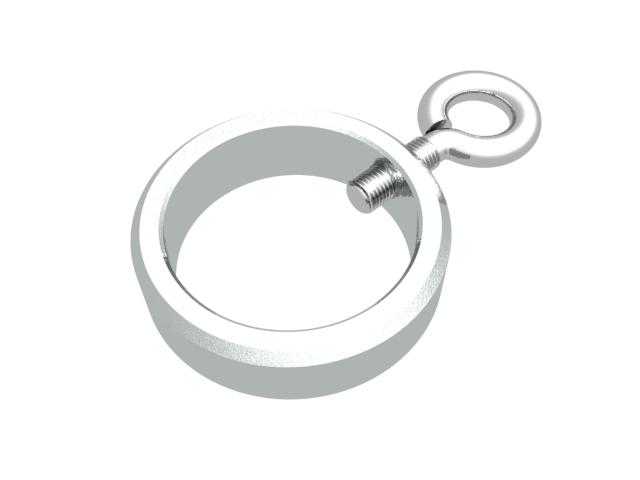 Sliding ring aluminium Ø 40 mm