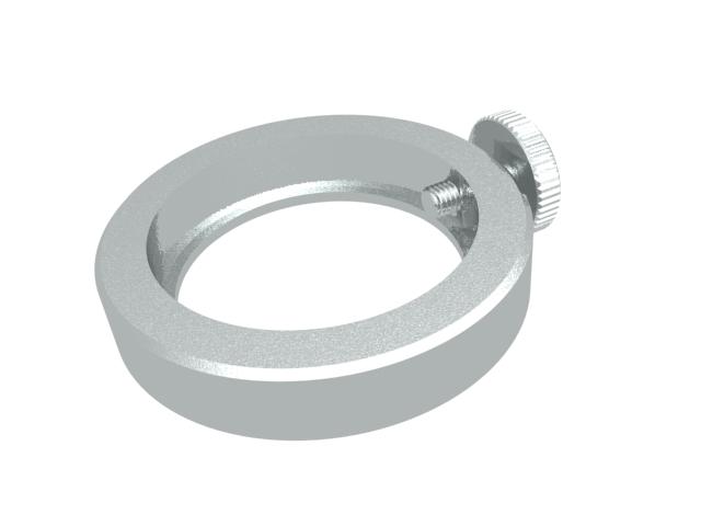 Bague à collet en aluminium Ø 45 mm