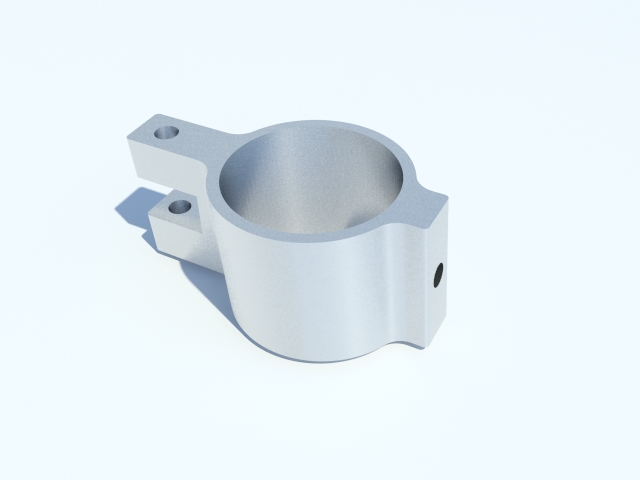 Bride 28 mm pour stabilisateur de drapeau
