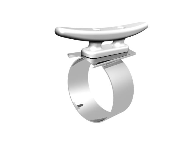 Galloccia incl. collare per pennone Ø 80 mm
