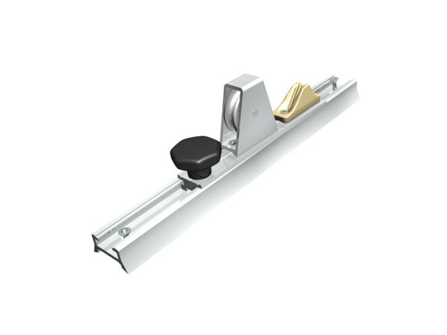 Tenditore per cima in nylon anodizzato incl. viti