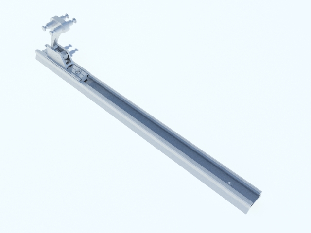 Tendeur pour câble acier 620 mm avec écarteur de corde