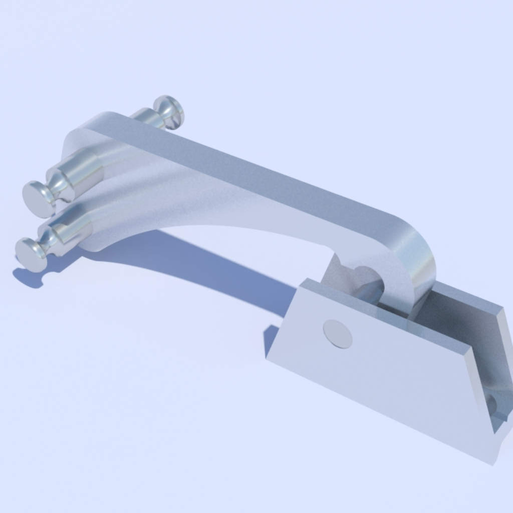 Distanziatore per cima Standard anodizzato