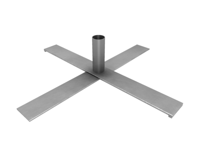 Indoor flagpole stand Ø 45 mm
