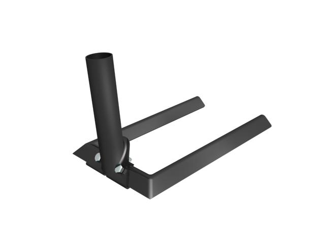 Socle pour véhicule en acier Ø 45 mm