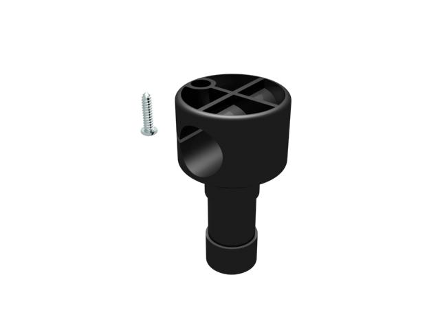 Swivel head plastic Ø 35 mm
