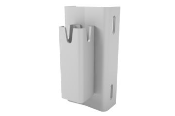 Base piece for lamp post swivel arm Comfort