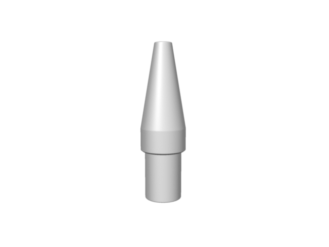 POM tip mini beach flagpole Ø 28 mm