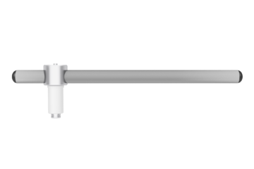Swivel arm with aluminium swivel head 35 mm