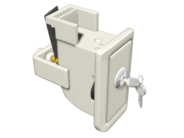 Sportello per pennone alluminio pressofuso bianco